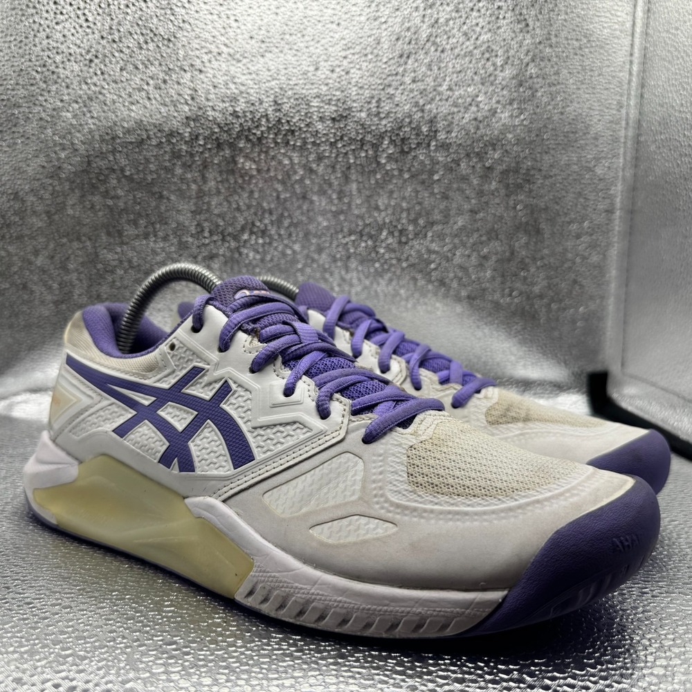 Size 9 Asics Gel Challenger 13 White Amethyst Womens Running Shoes 1042A164
